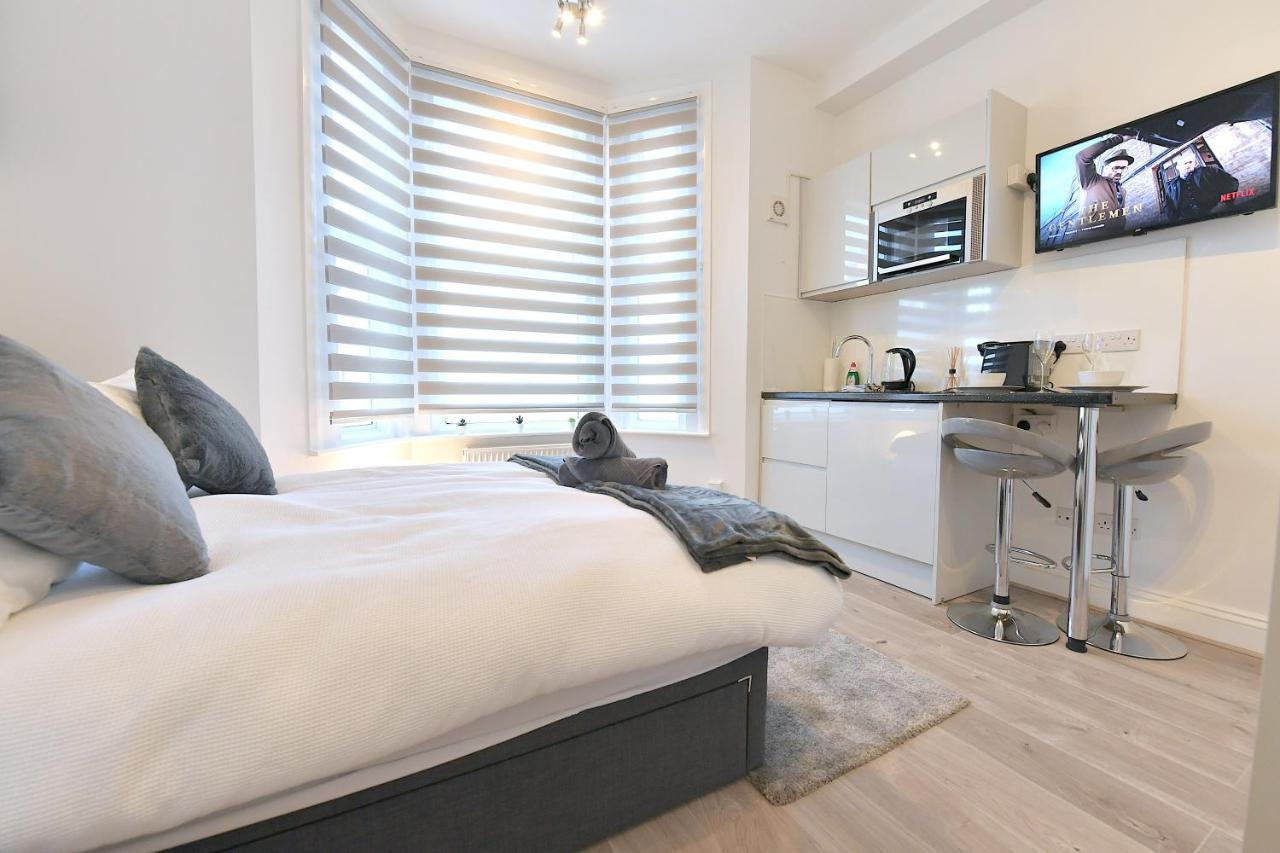 Central London Luxury Studios Fulham Close To Underground Newly Refurbished Buitenkant foto