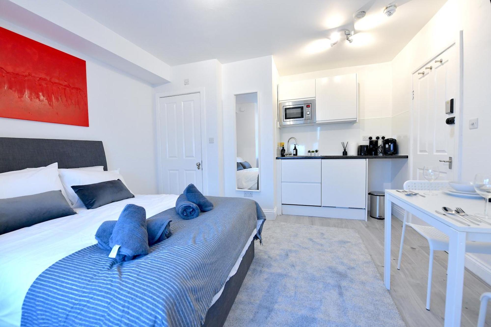 Central London Luxury Studios Fulham Close To Underground Newly Refurbished Buitenkant foto
