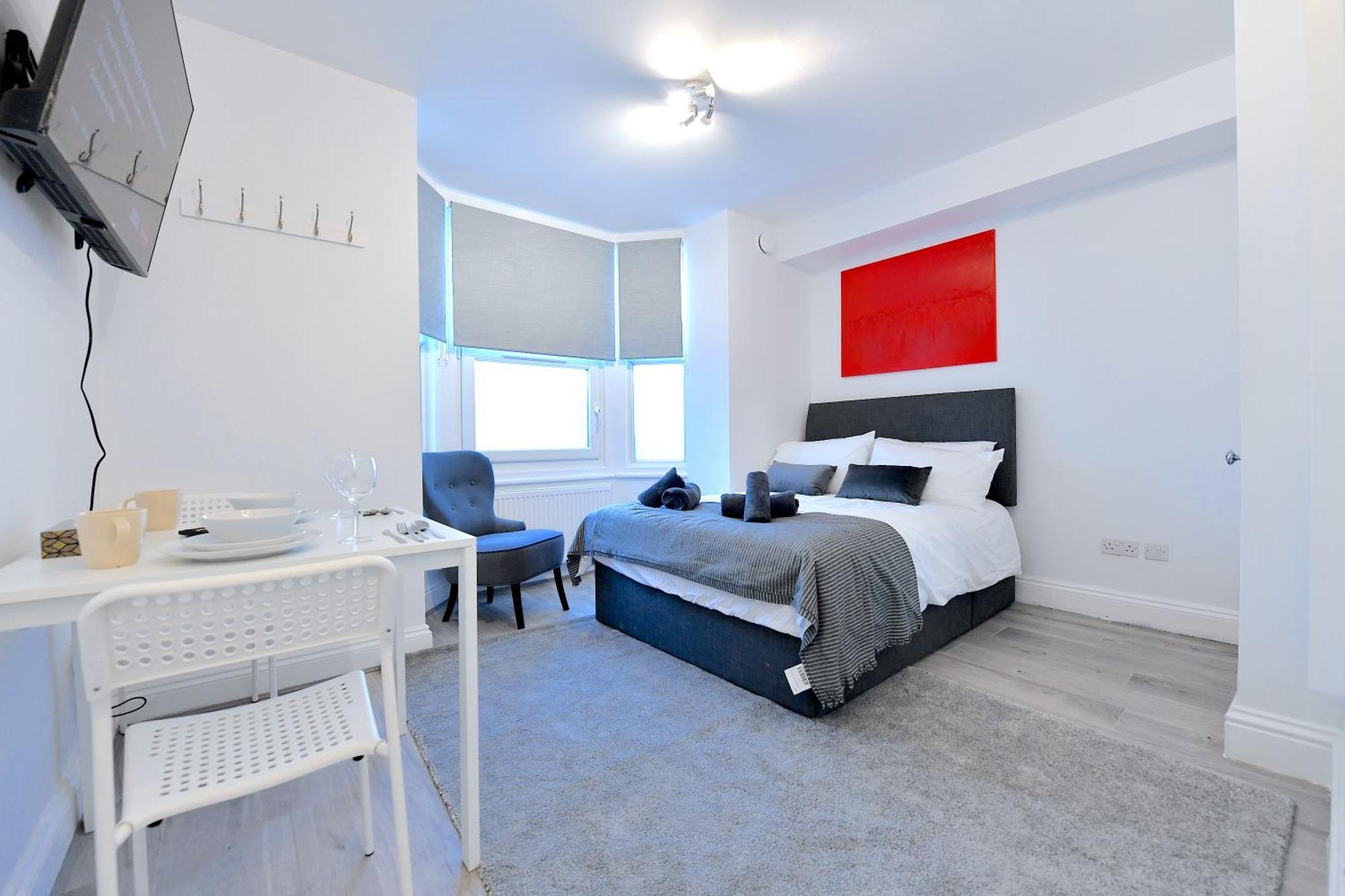 Central London Luxury Studios Fulham Close To Underground Newly Refurbished Buitenkant foto
