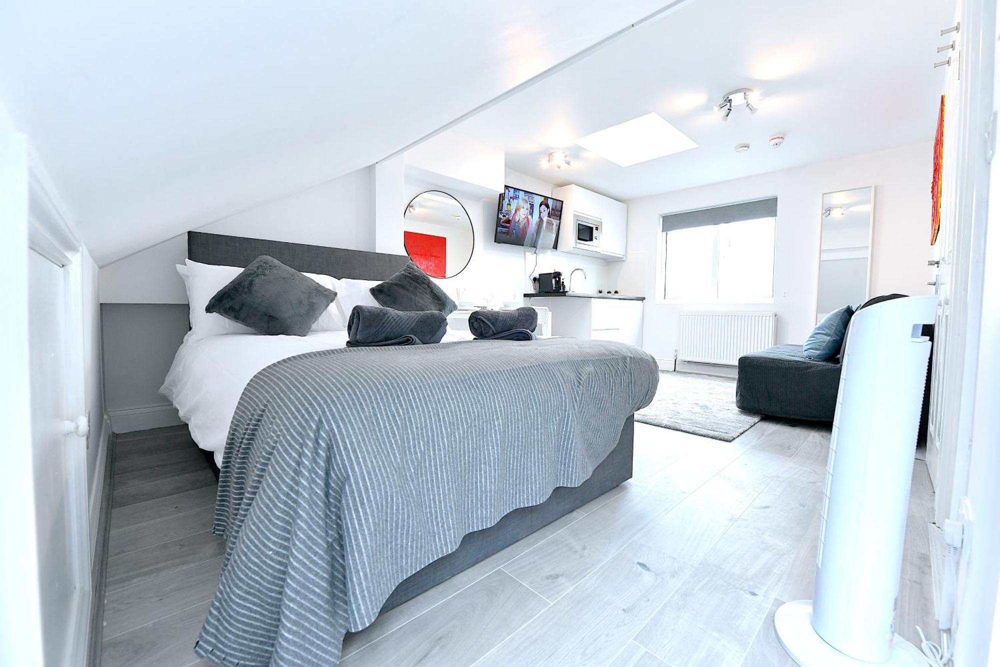 Central London Luxury Studios Fulham Close To Underground Newly Refurbished Buitenkant foto