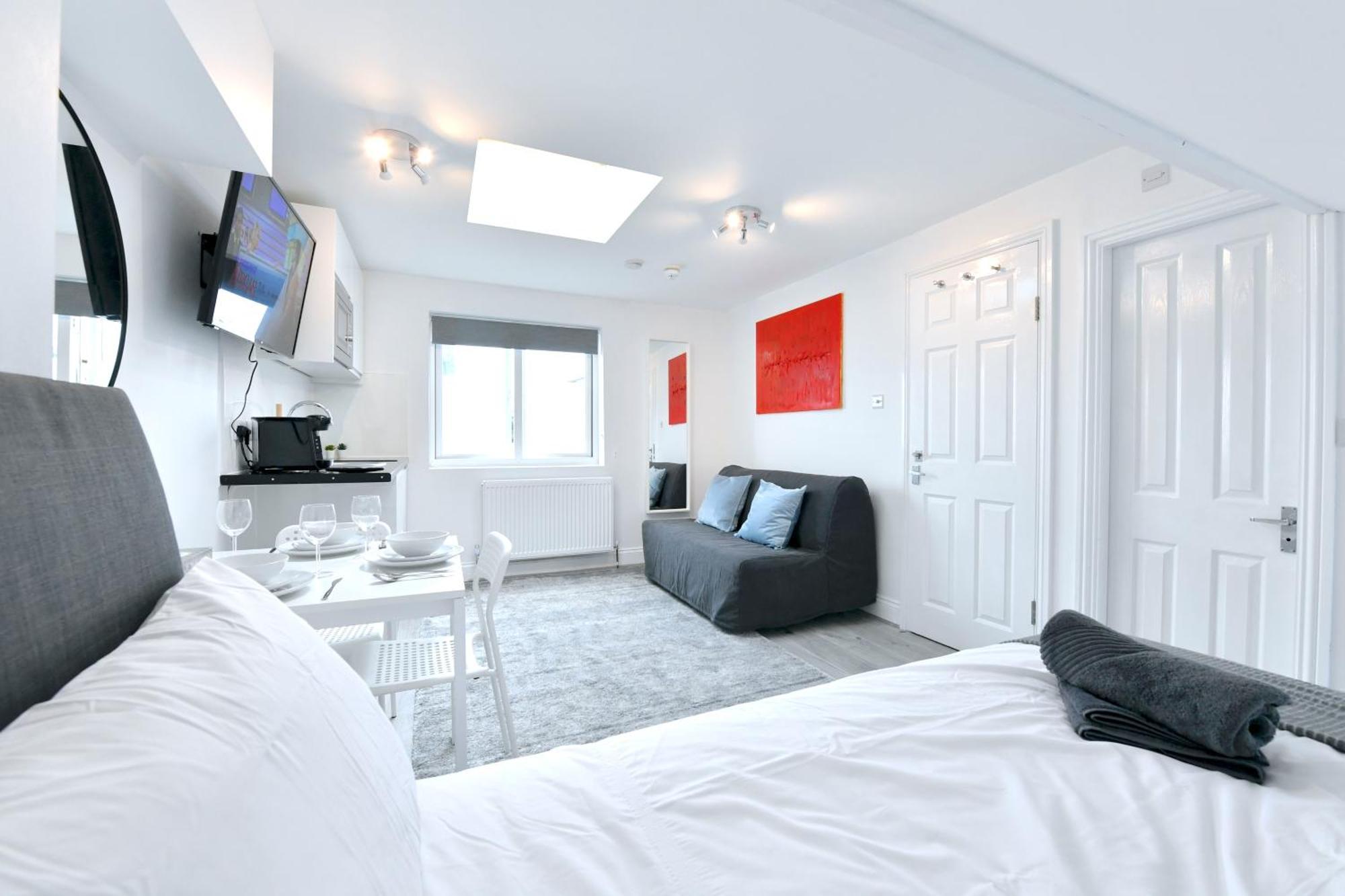 Central London Luxury Studios Fulham Close To Underground Newly Refurbished Buitenkant foto