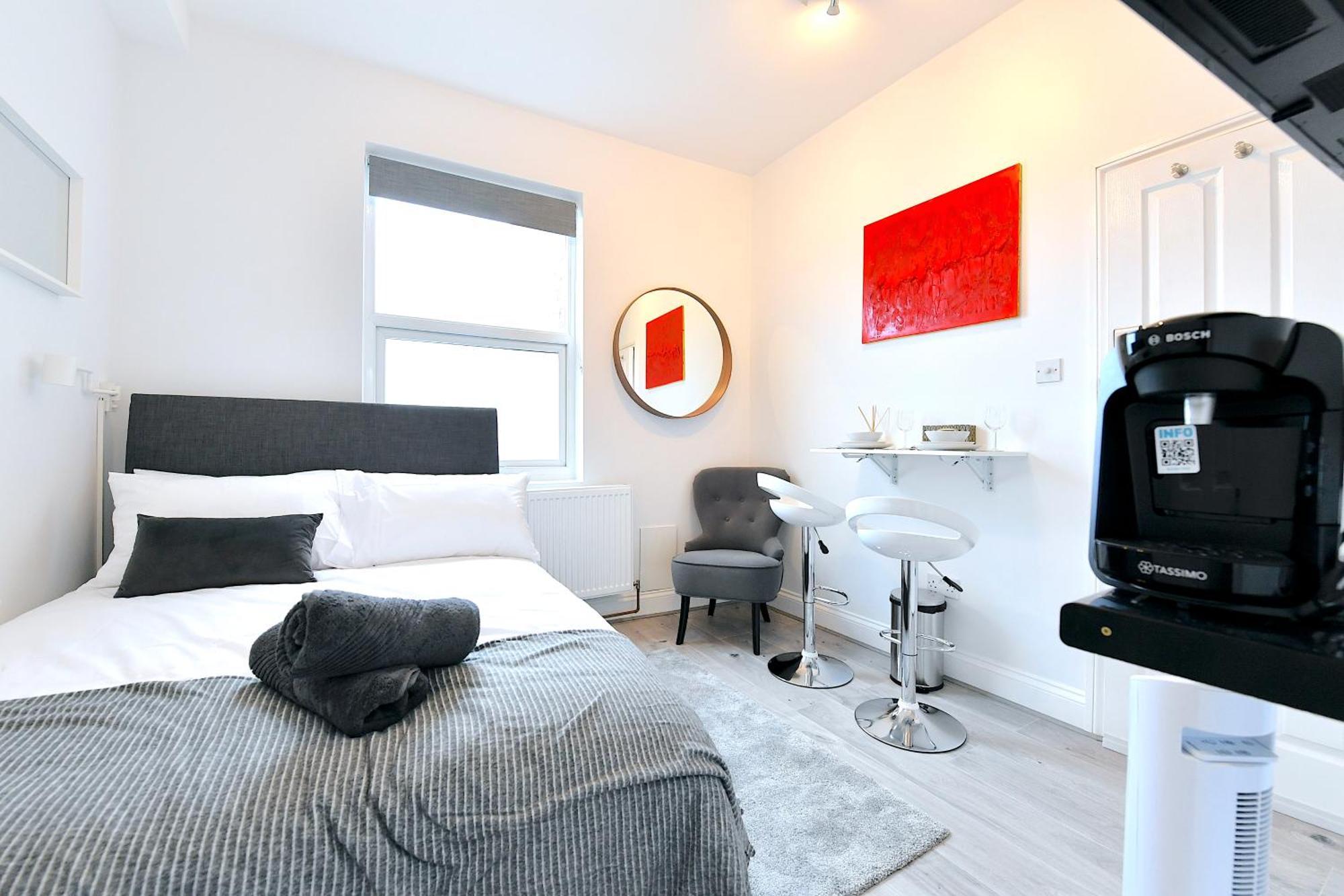 Central London Luxury Studios Fulham Close To Underground Newly Refurbished Buitenkant foto