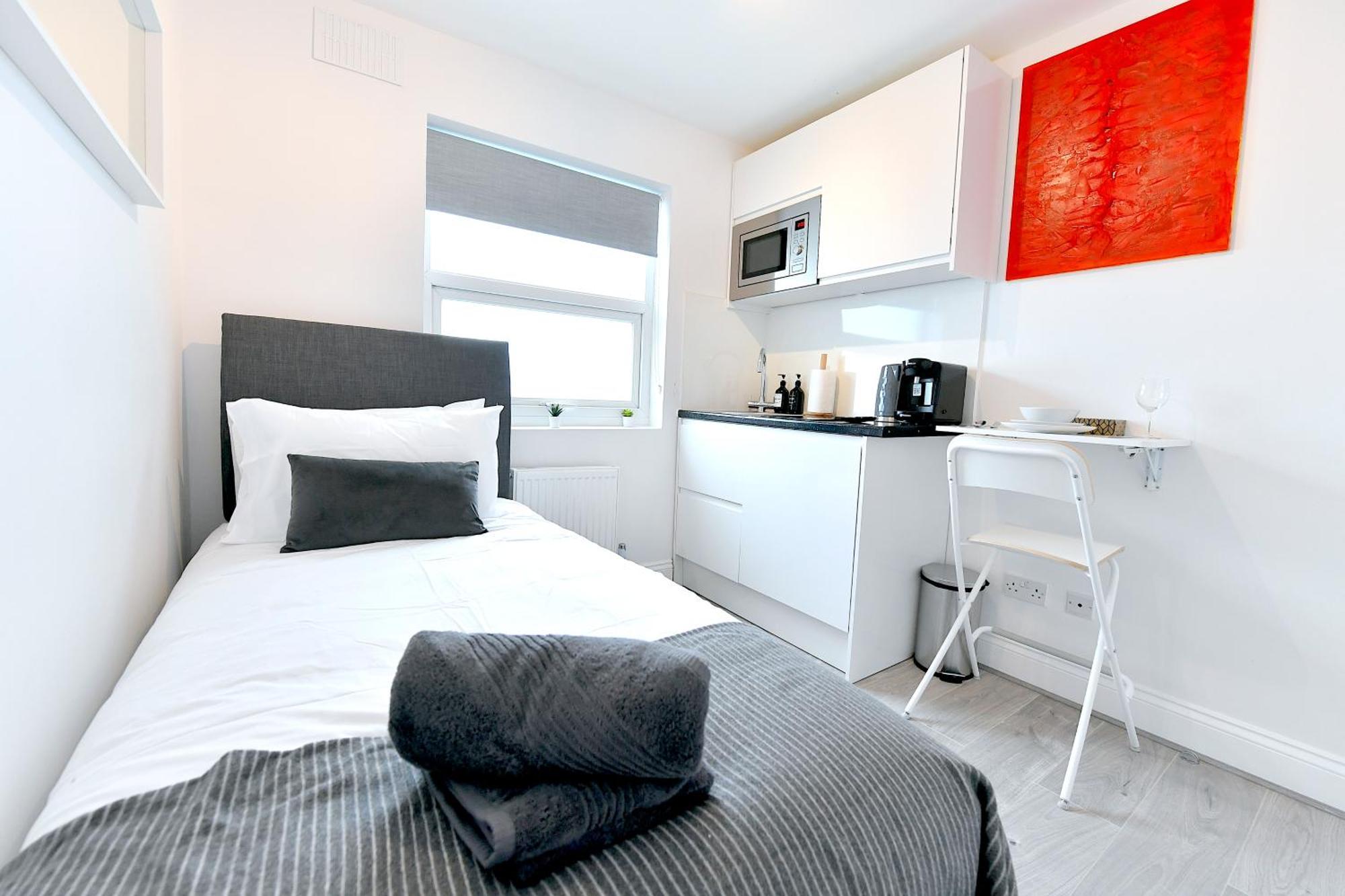 Central London Luxury Studios Fulham Close To Underground Newly Refurbished Buitenkant foto
