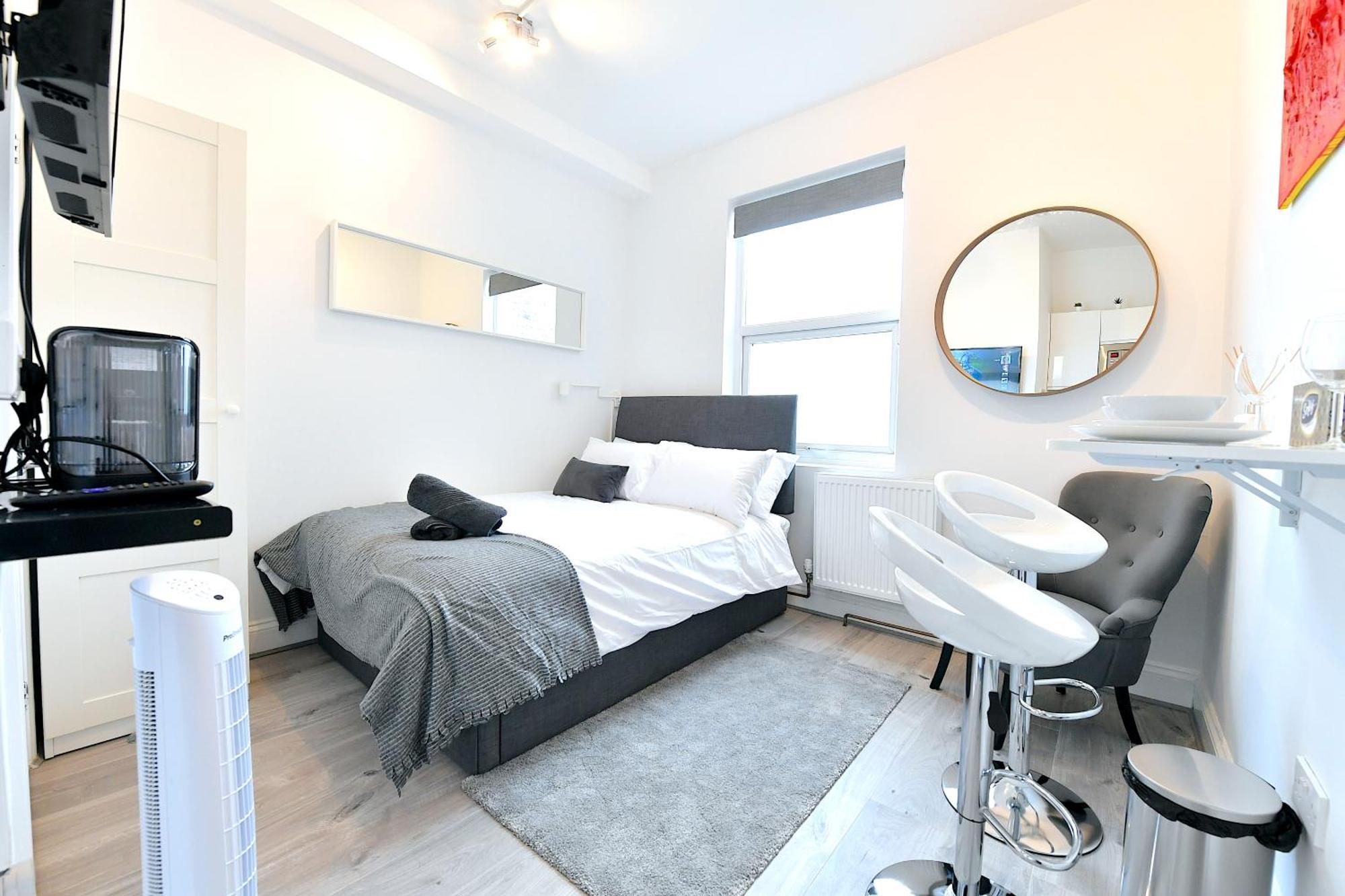 Central London Luxury Studios Fulham Close To Underground Newly Refurbished Buitenkant foto